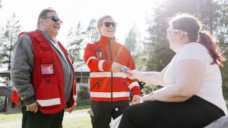 Suomen Punaisen Ristin Päihdetyön koulutuspolut