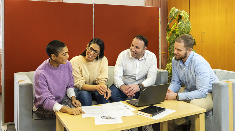 OMA:n osastojen hallintanäkymä