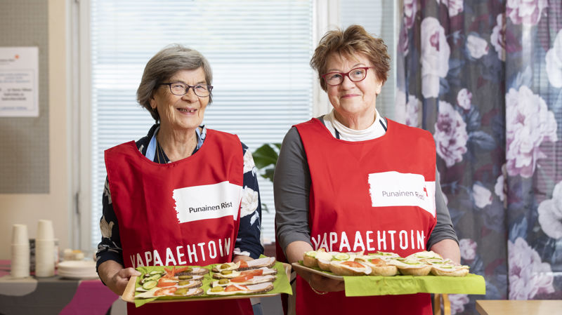 Uusien vapaaehtoisten vastaanotto