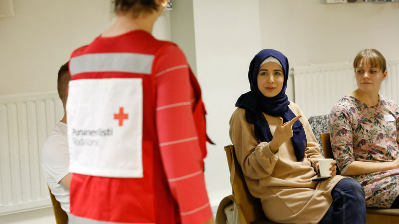 Sinustako Punaisen Ristin kouluttaja?