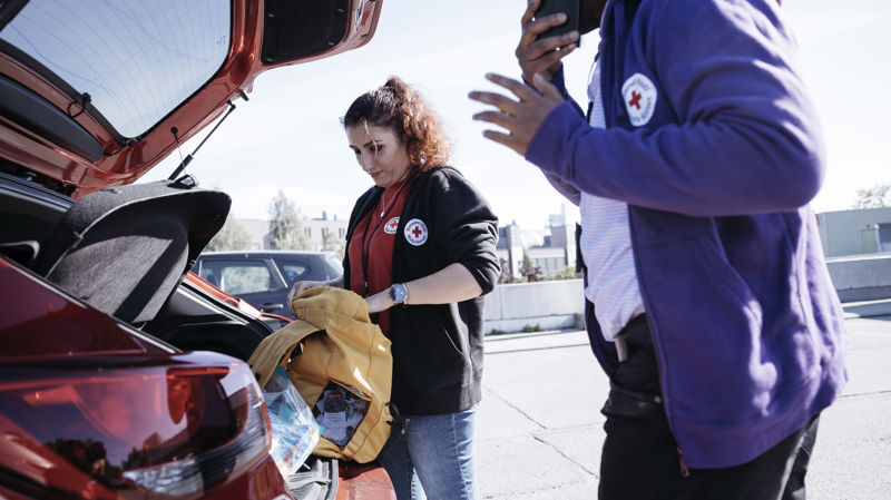 Paperittomat ja Punainen Risti -koulutus