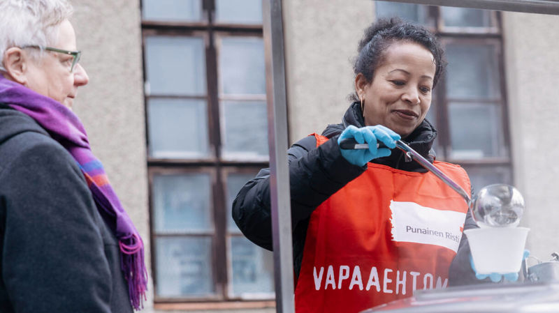 Ruoka-apu valmiusharjoituksessa 2025