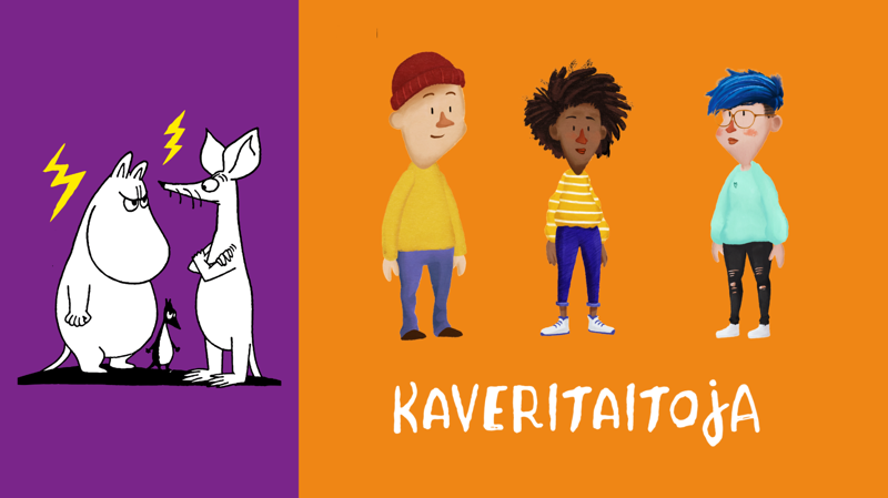 Kaveritaitoja ja Kaveritaitoja muumien tapaan