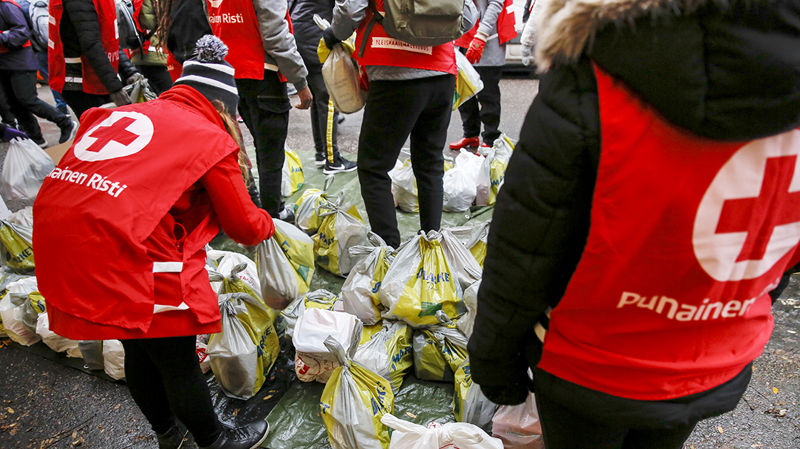 Ruoka-apu Avun ketju -valmiusharjoituksessa