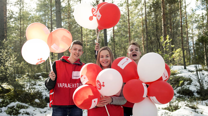 Vapaaehtoisten kiittäminen