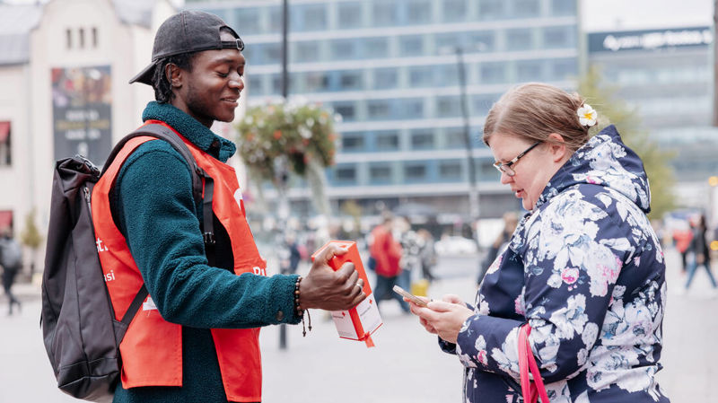 Nälkäpäivän viestintä